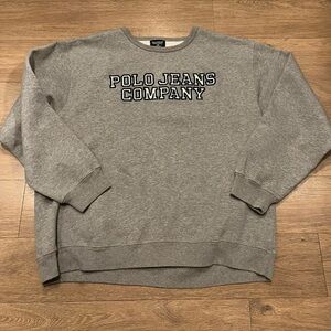 Vintage Y2K Polo Jeans Co Streetwear Sweatshirt xxl